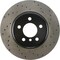 Centric Parts Sport Cross Drilled Brake Rotor, 128.34133L 128.34133L - alternate 1